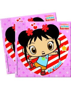 20 serviettes  "Kai-Lan"