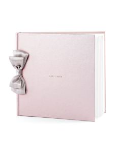 Livre d'or satiné rose