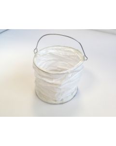 5 lampions - blanc