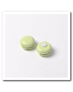 macaron adhesif vert