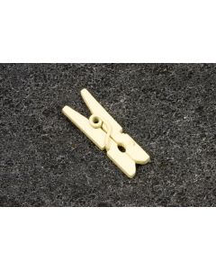 mini pinces linge ivoire
