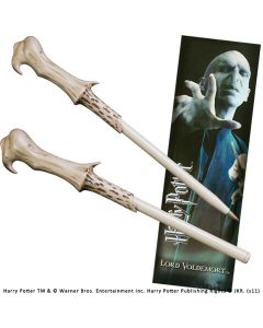 Stylo baguette & Marque-page Voldemort