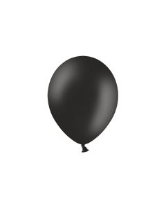 100 ballons noir pastel - 29 cm