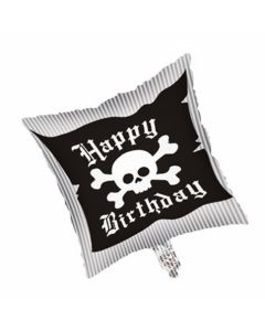 Ballon hélium drapeau pirate