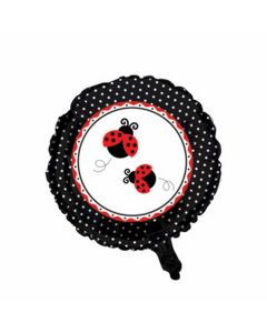 Ballon hélium coccinelle