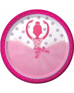 8 assiettes ballerine