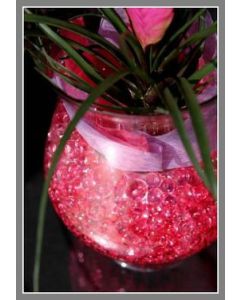 Perles gélifiées pour décoration florale - Plusieurs couleurs disponibles