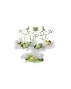 présentoir oiseaux crochets vert 2