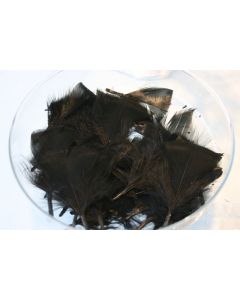 Sachet de plumes - noir