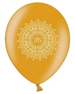 6 Ballons communion or