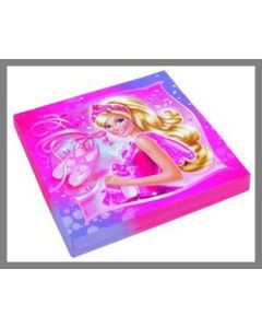 Serviettes Barbie - x20