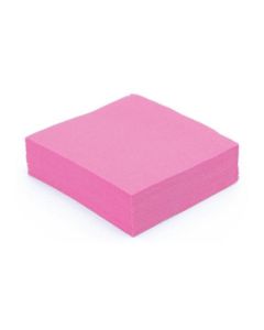 serviette papier rose