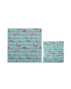 20 Serviettes en papier flamant rose pas chères