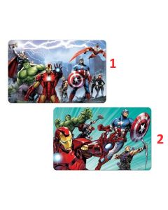 Set de table 3D avengers à prix discount