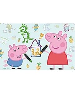 Set de table 3D - Peppa Pig à prix discount