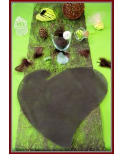 Set de table coeur chocolat