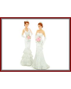 Sujet mariage femme - 20 cm