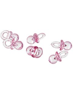 Tétines en plexi - rose