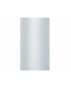 Tulle en rouleau 50 cm – gris argent