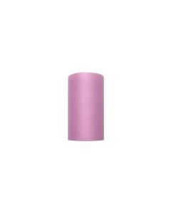 Rouleau de tulle - vieux rose - 8 cm x 20 m