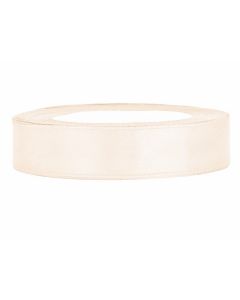 Ruban satin crème – 12mm x 25m