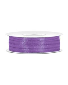 Ruban satin 3 mm - lilas