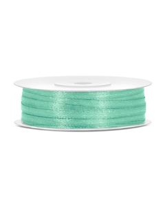 Ruban satin 3 mm - menthe