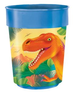 Verre en plastique - "Jurassique"