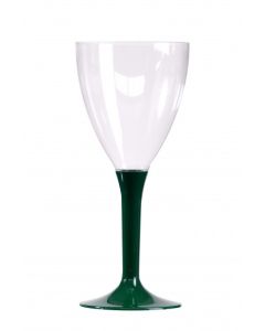 10 verres à vin vert