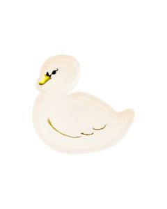 Assiette Cygne x6