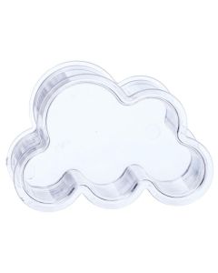6 x contenant dragées nuage plexi