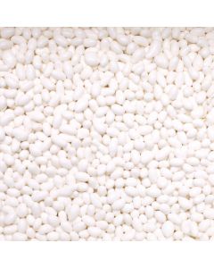 Perles sucres Zig zag blanc 1kg