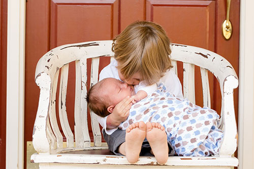 annoncer arrivée de bébé à son enfant