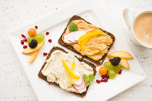 petit déjeuner type femmen enceinte